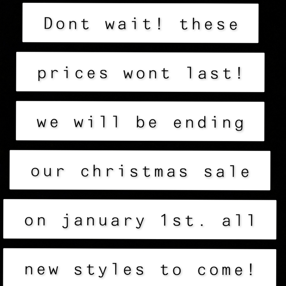 Christmas Sale Ending